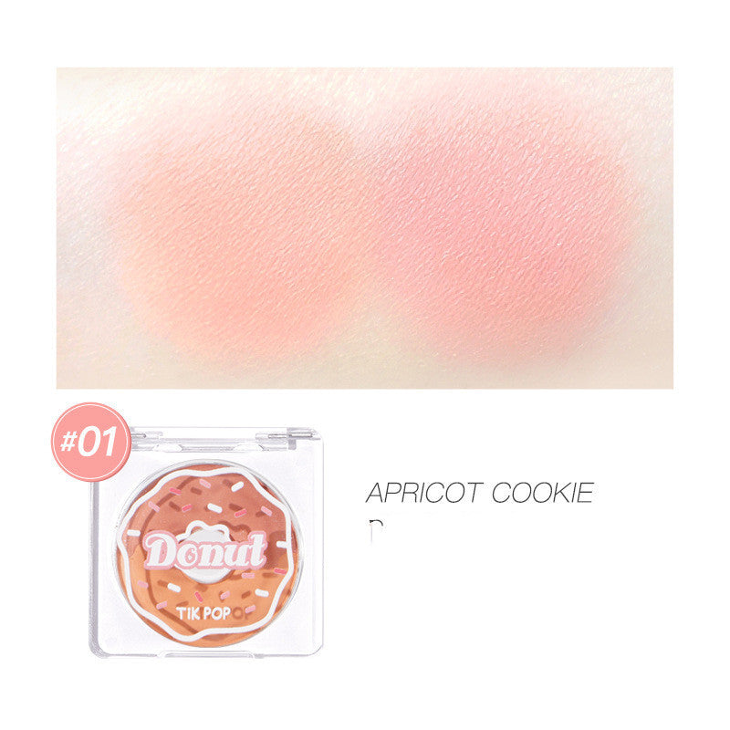 Donut Two-Tone Blush Highlighting Makeup Nude Makeup Donut Two-Tone Blush Highlighting Makeup Nude Makeup